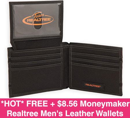 *HOT* 4 FREE Men's Leather Walletts + $8.56 Moneymaker