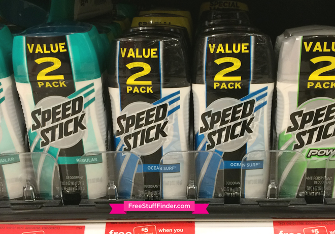 $1.52 (Reg $4) Speed Stick Deodorant Twin Packs at Target ($0.76 Each!)