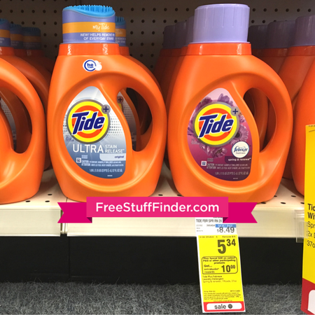 *HOT* $2.09 (Reg $8.49) Tide or Gain Laundry Detergent at CVS