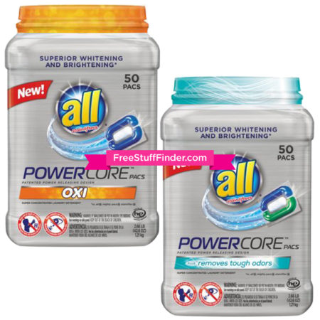 FREE All PowerCore Laundry Detergent (New TopCashBack Members)