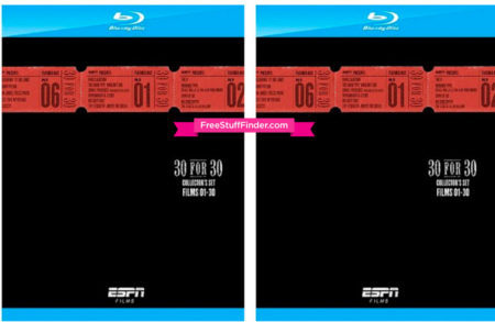 $12.96 (Reg $20) ESPN 30 for 30 Blu-Ray Set + FREE Pickup