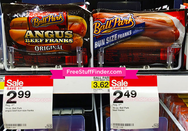 *HOT* $1.41 (Reg $3.32) Ball Park Franks at Target (Today Only!)