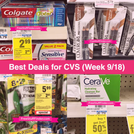 Best Deals for CVS (Week 9/18-9/24)