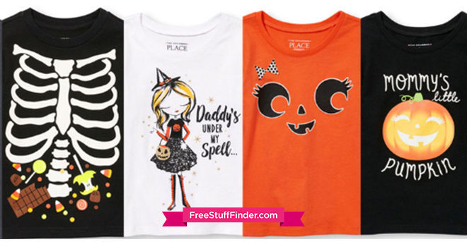 *HOT* 50% Off Entire Site Children's Place ($5 Halloween Graphic Tees!)