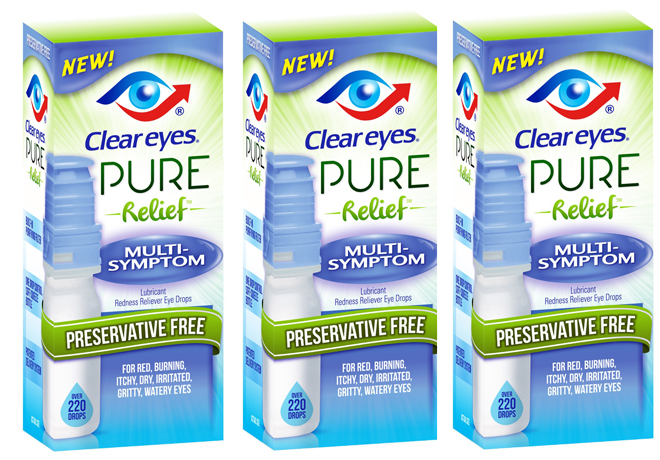 $1.99 (Reg $10) Clear Eyes Pure Relief Eye Drops at Target