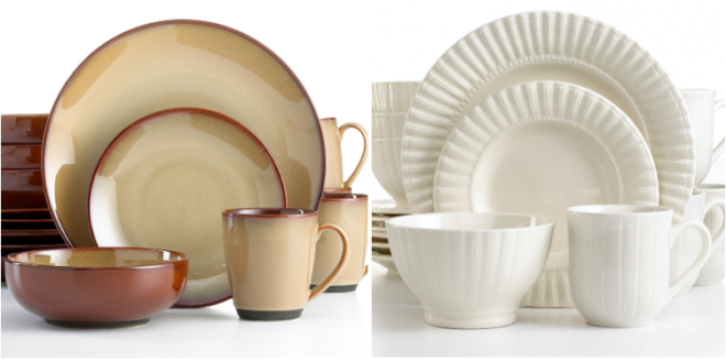 *HOT* $19 (Reg $75) 16-Piece Dinnerware Sets (Service for 4) + FREE Store Pickup