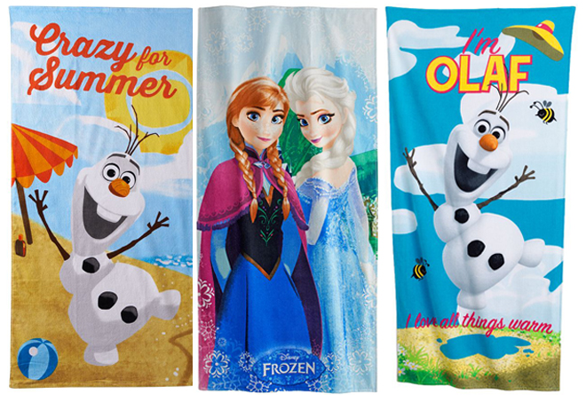 disneyfrozenbeachtowelkohls