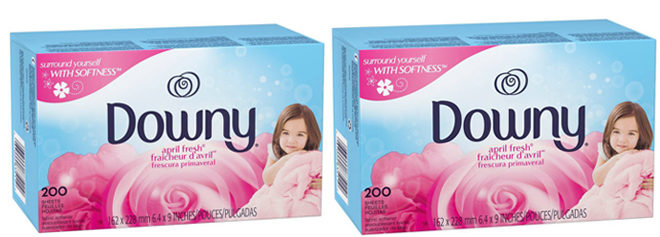 *HOT* $2.61 (Reg $8) Downy 200 Count Dryer Sheets + FREE Shipping ($0.01 per sheet)