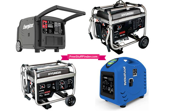 Up to 33% Off Generators + FREE Shipping (Today Only)