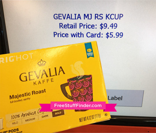 *HOT* $0.44 per K-Cup Gevalia or McCafe Coffee at CVS