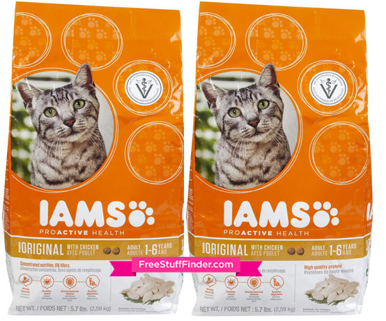 $4.49 (Reg $8) Iams Proactive Health Cat Food at Target