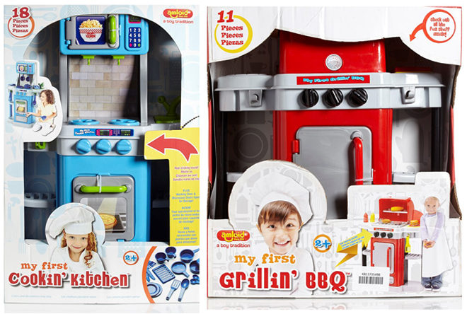 *HOT* $9.99 (Reg $30) Kid's Kitchen & Grill Play Sets