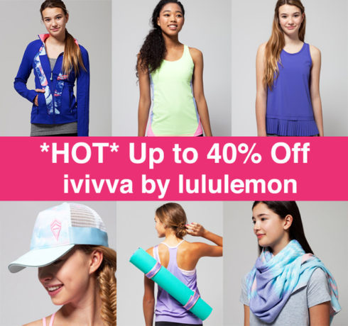 *HOT* Up to 40% Off ivivva by lululemon