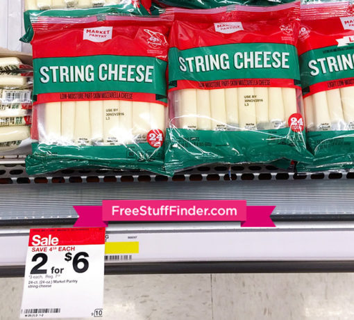 *HOT* $2.85 (Reg $7.59) Market Pantry String Cheese at Target