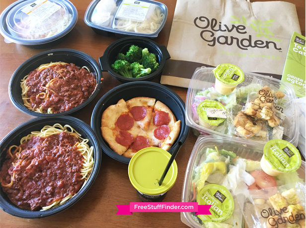 *HOT* $25.27 for a Family of Four at Olive Garden (Only $6.32 Per Meal)