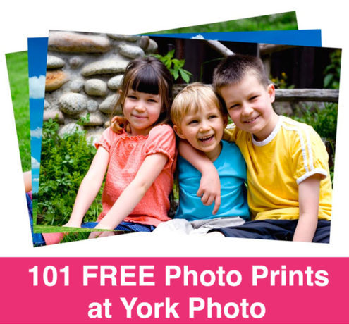 FREE 101 Photo Prints at York Photo