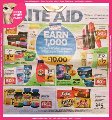 *HOT* Rite Aid Ad Preview (Week 9/25 – 10/1)