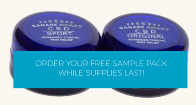 FREE Sample CBD Topical Pain Relief Pack