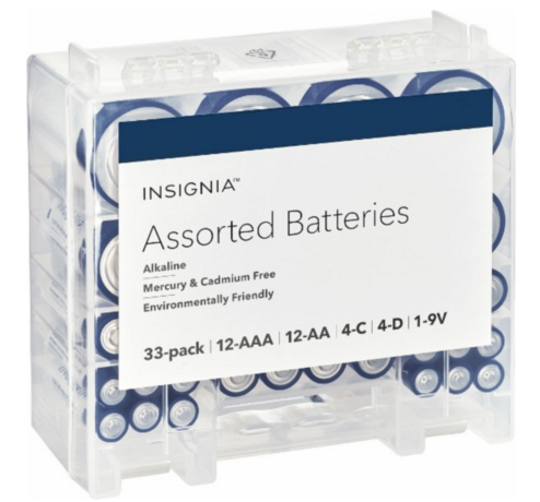 $8.99 (Reg $18) Insignia Batteries 60-Pack + FREE Pickup (Today Only)