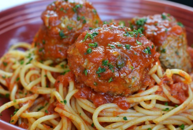 Buy 1 Spaghetti & Meatballs Entree, Take 1 Home FREE at Carrabba's Italian Grill
