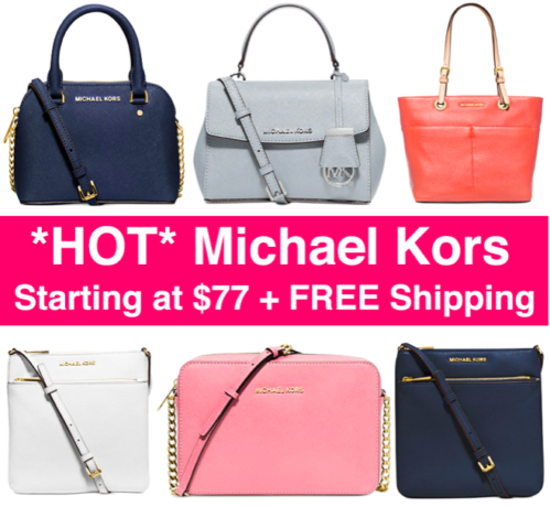 *HOT* Micheal Kors Handbags Starting at $77 (Reg $148) + FREE Shipping (Today Only)