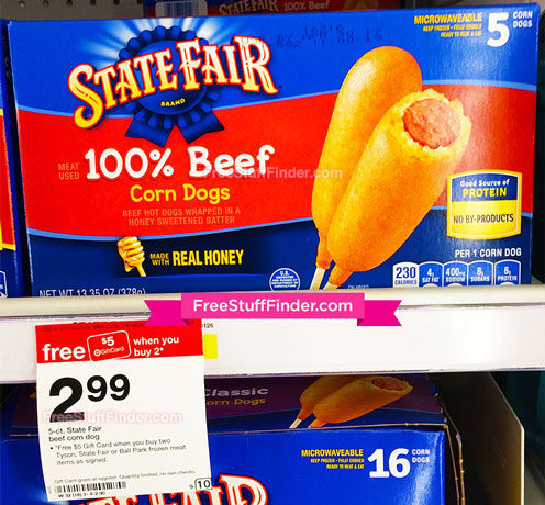 *HOT* $0.22 (Reg $3) State Fair Corn Dogs at Target