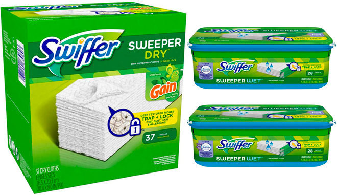 *HOT* $5.09 (Reg $10) Swiffer Sweeper Wet Refills + FREE Shipping +  More Swiffer Deals