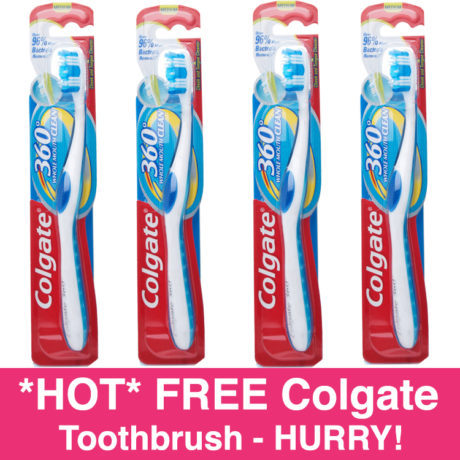Possible FREE Colgate Toothbrush (HURRY)