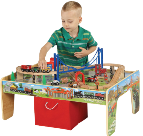*HOT* $37 (Reg $60) 50-Piece Train Set + FREE Pickup