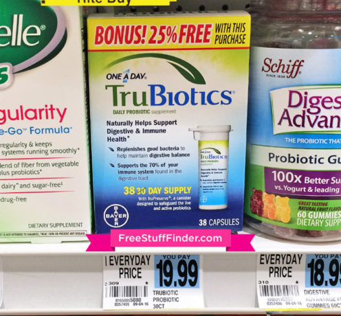 *HOT* $3.27 (Reg $20) Trubiotics at Rite Aid