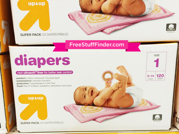 *HOT* $13.89 (Reg $18) Up & Up Diapers + FREE Shipping