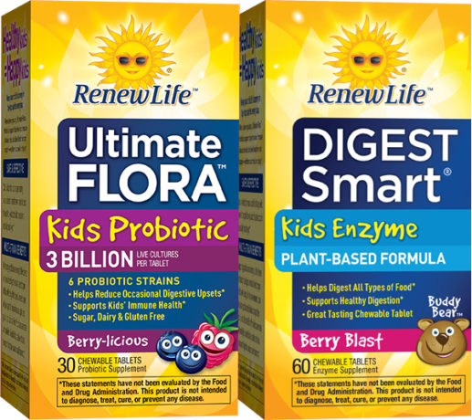 FREE Sample Kids Ultimate Flora Probiotic & Digest Smart Enzyme