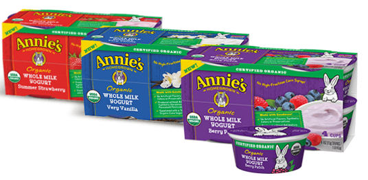 *HOT* $1 Annie's Organic Yogurt 4-Pack at Target ($0.25 each)