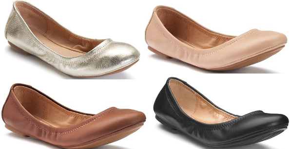 *HOT* $16.99 (Reg $50) SONOMA Leather Ballet Flats + FREE Store Pickup