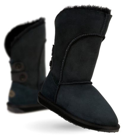 *HOT* $74.99 (Reg $179) Black Alba Suede Boot