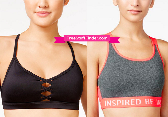 $9.99 (Reg $19.50) Juniors' Sports Bras + FREE Store Pickup