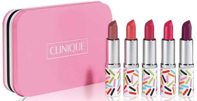 *HOT* $25 Clinique 5-Piece Lipstick Set + FREE 7-Piece Gift Set ($150 Value)