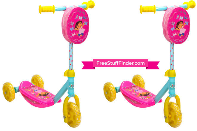 *HOT* $10 (Reg $41) Dora the Explorer 3-Wheel Scooter + FREE Store Pickup