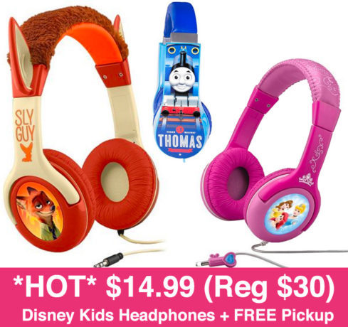 $9.24 (Reg $30) Kids Character Headphones + FREE Shipping (LIVE NOW!)