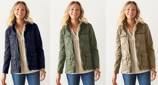 *HOT* $24.49 (Reg $50) Women's SONOMA Anorak Jacket + FREE Shipping