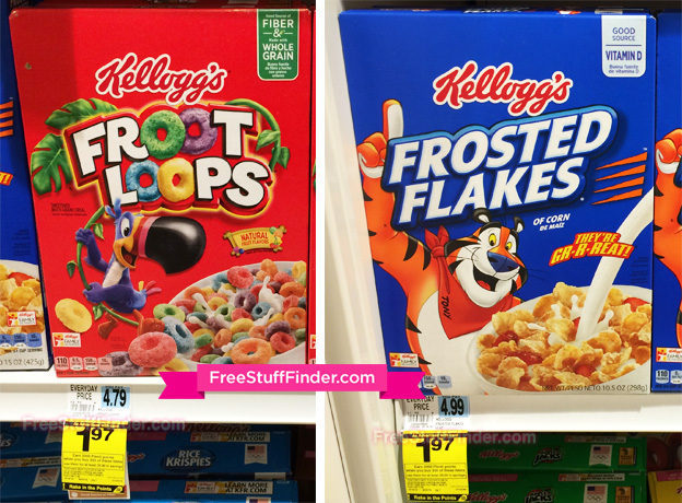 *HOT* $0.97 (Reg $5) Kellogg's Cereal at Rite Aid