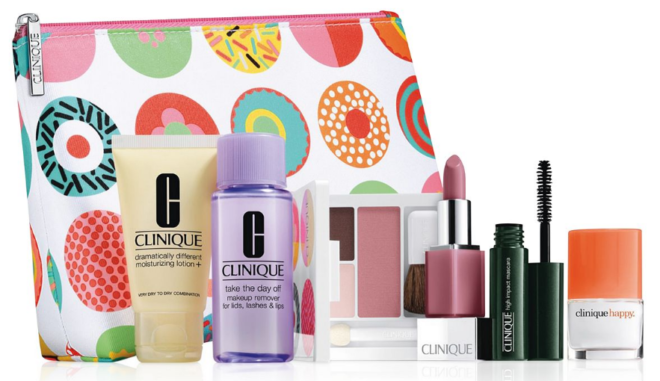 FREE 7-Piece Gift w/ $27 Clinique Purchase ($70 Value!) + FREE Shipping