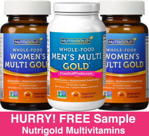 FREE Sample Nutrigold Multivitamin