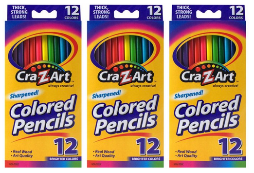 *HOT* $0.50 (Reg $2.69) Cra-Z Art Colored Pencils + FREE Store Pickup