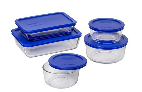$11.51 (Reg $14.39) Pyrex 10 Piece Storage Set with Lids + FREE Store Pickup