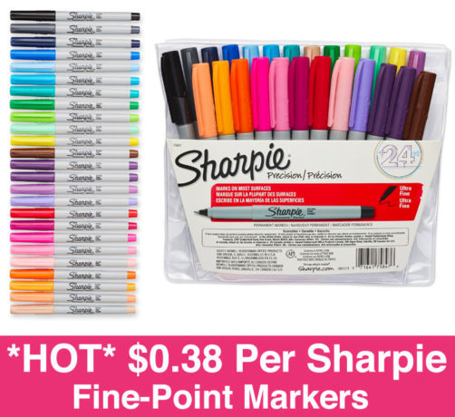 *HOT* $6 12-Pack Sharpies ($0.50 Per Marker!)