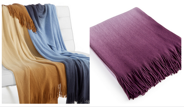 *HOT* $29.98 (Reg $80) Martha Stewart Ombre Throw + FREE Store Pickup