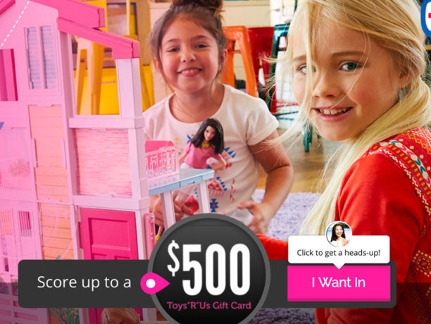 Win FREE $500 Toys R Us Gift Card
