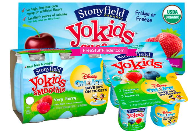 *NEW* Buy 2 Get 1 FREE Stonyfield Organic YoKids Coupon (Print Now!)