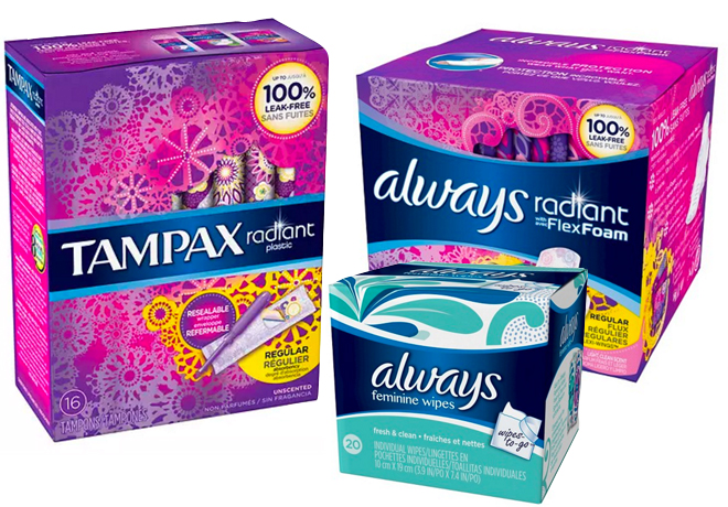 *NEW* $7.25 in Always & Tampax Coupons (Print Now!)
